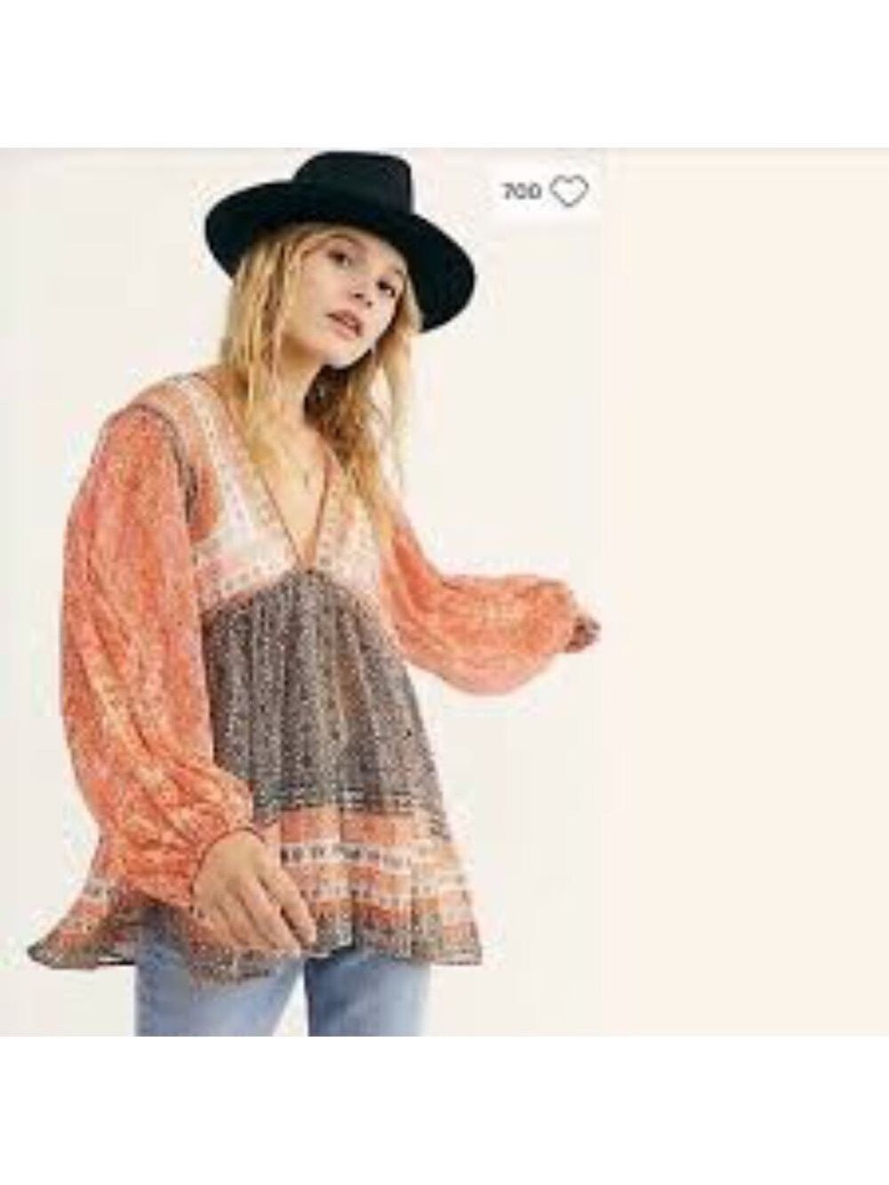 Free People Aliyah Printed Tunic